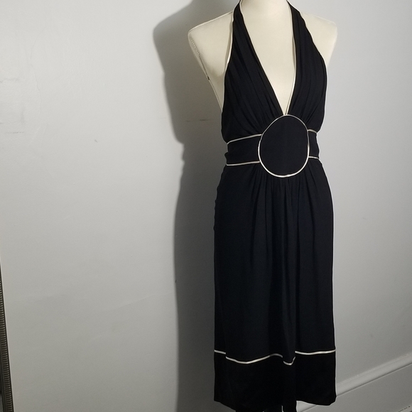 VINTAGE 100% silk dress - Picture 1 of 8
